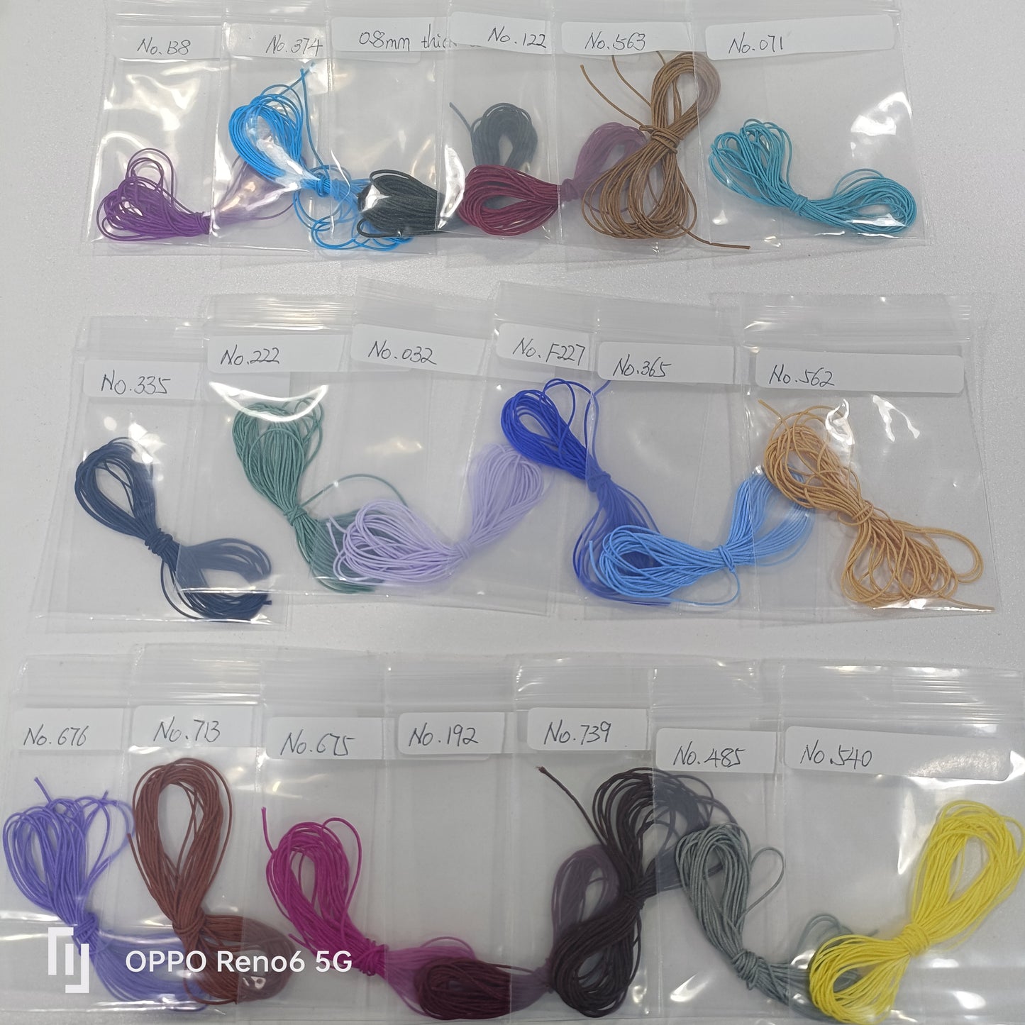 Cord samples