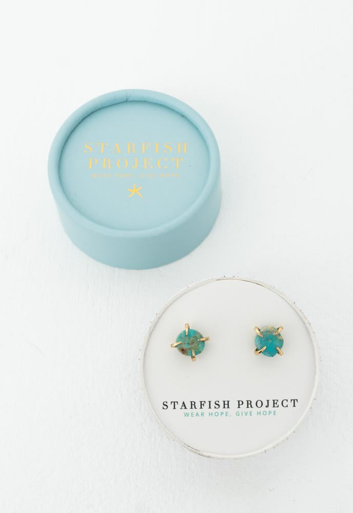 Spirited Turquoise Studs