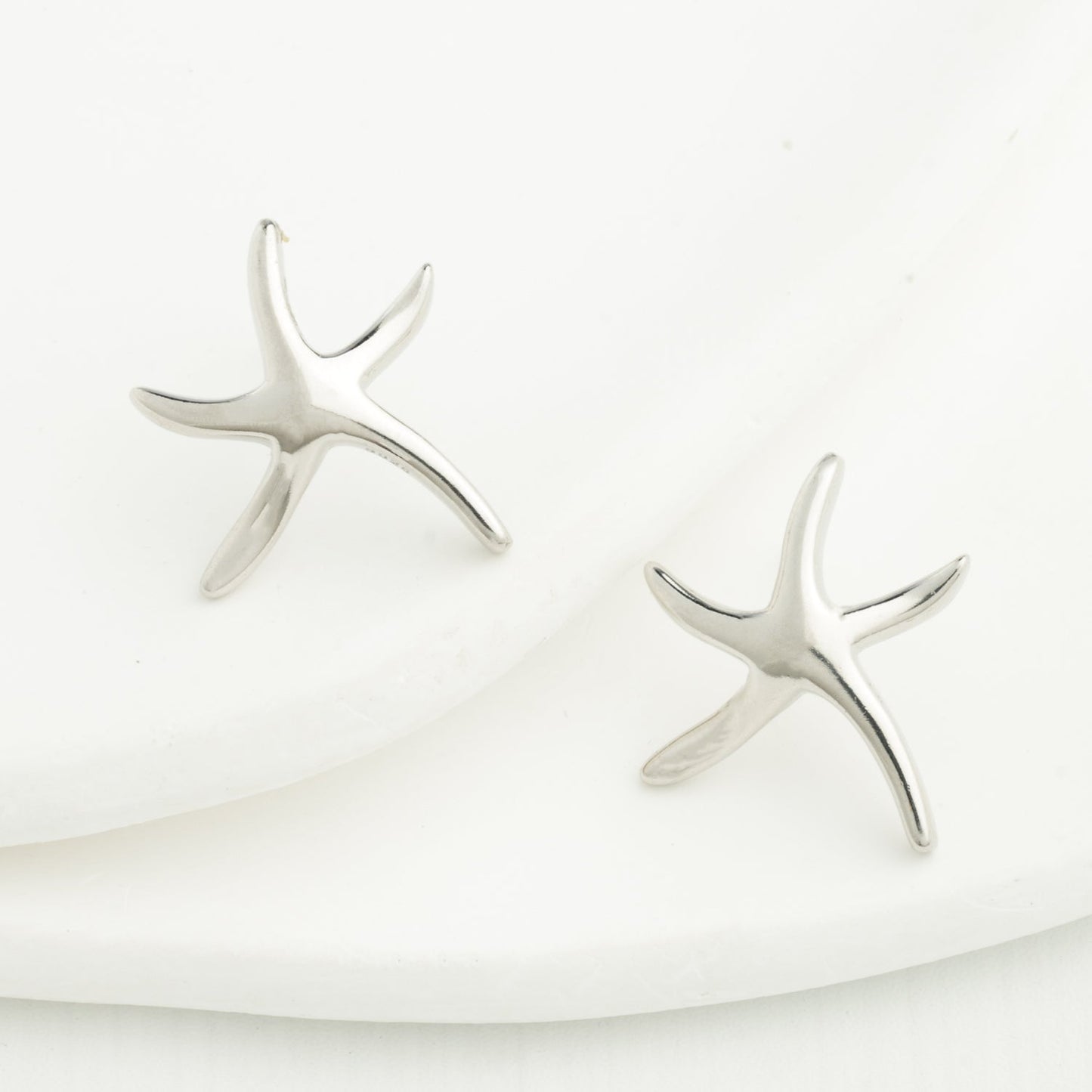 Starfish Hope Studs in Sterling Silver