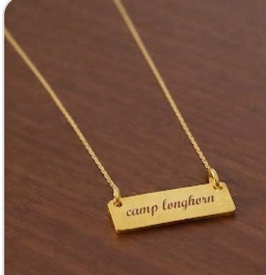 Bar necklace