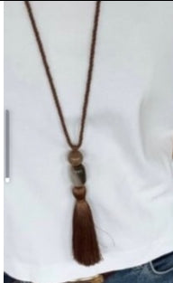 Tassel necklace