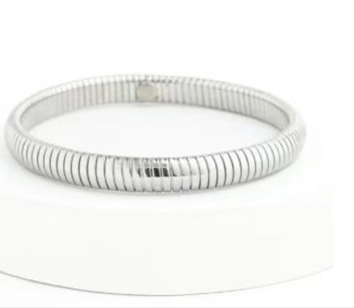 Cobra Bracelet, Silver