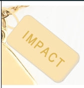 Impact 5x10mm rectangle charms