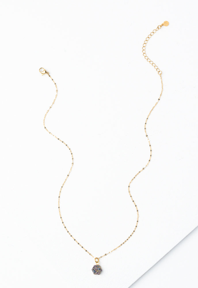 Let the Light In Druzy Necklace