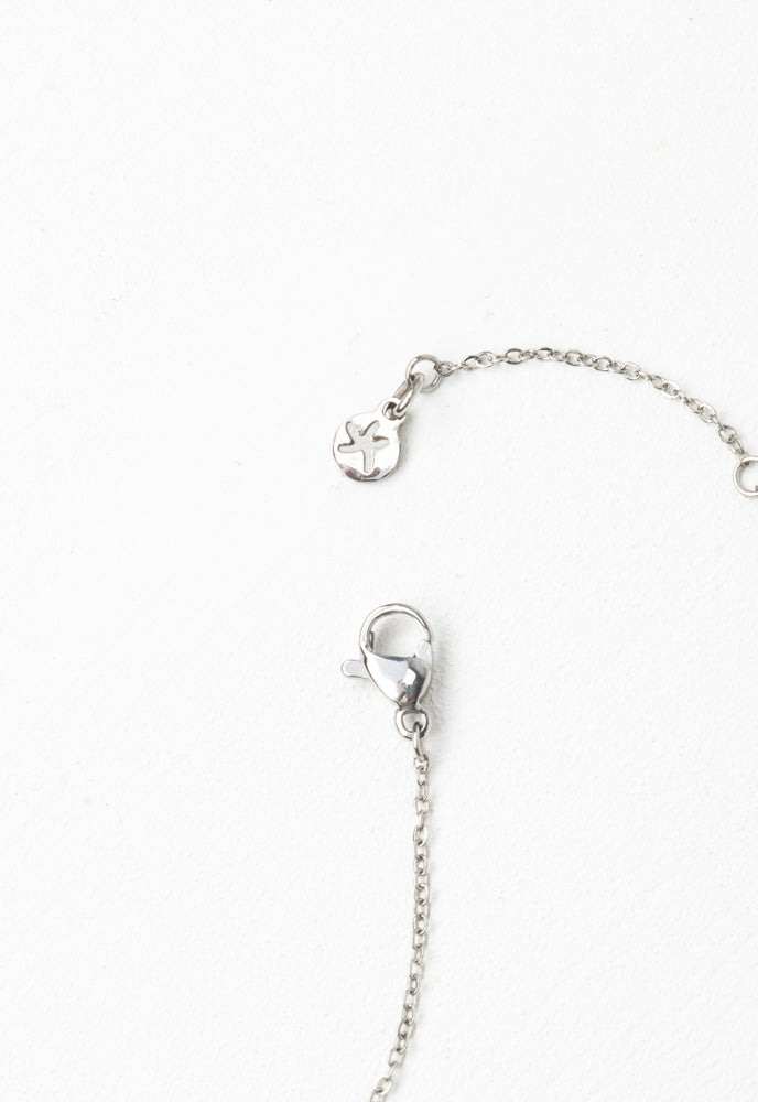 Alexis Silver Heart Necklace