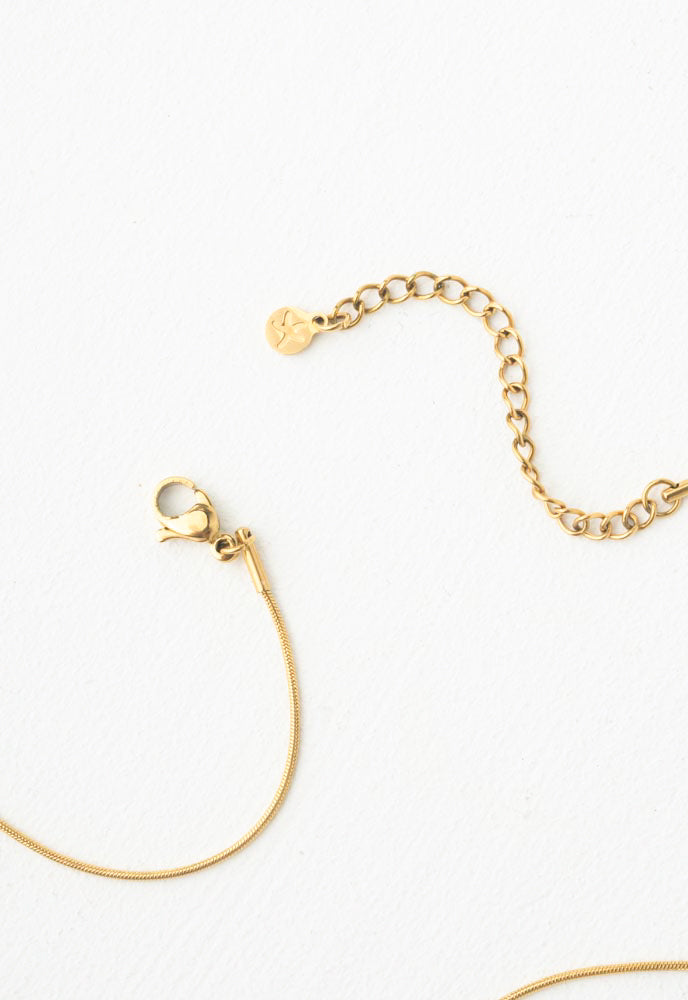 Always Chic Gold Bar Necklace