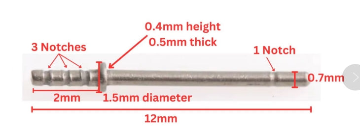 Stainless Steel Ear Posts
