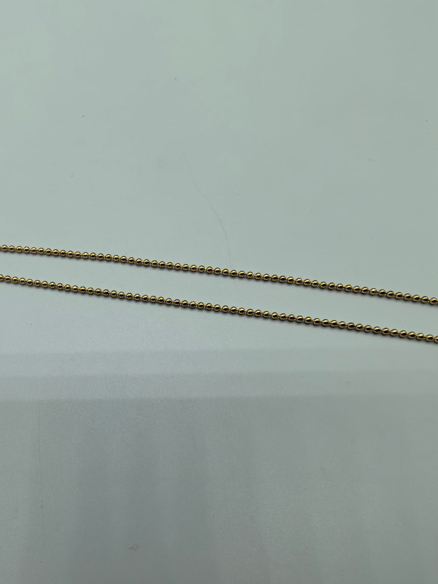 1.5mm Ball Chain Necklace-G