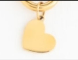 20mm Heart Charm