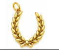 GREEK LAUREL CHARM