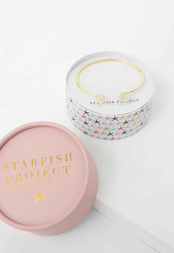 Shine Two-Stone Cuff in Daybreak