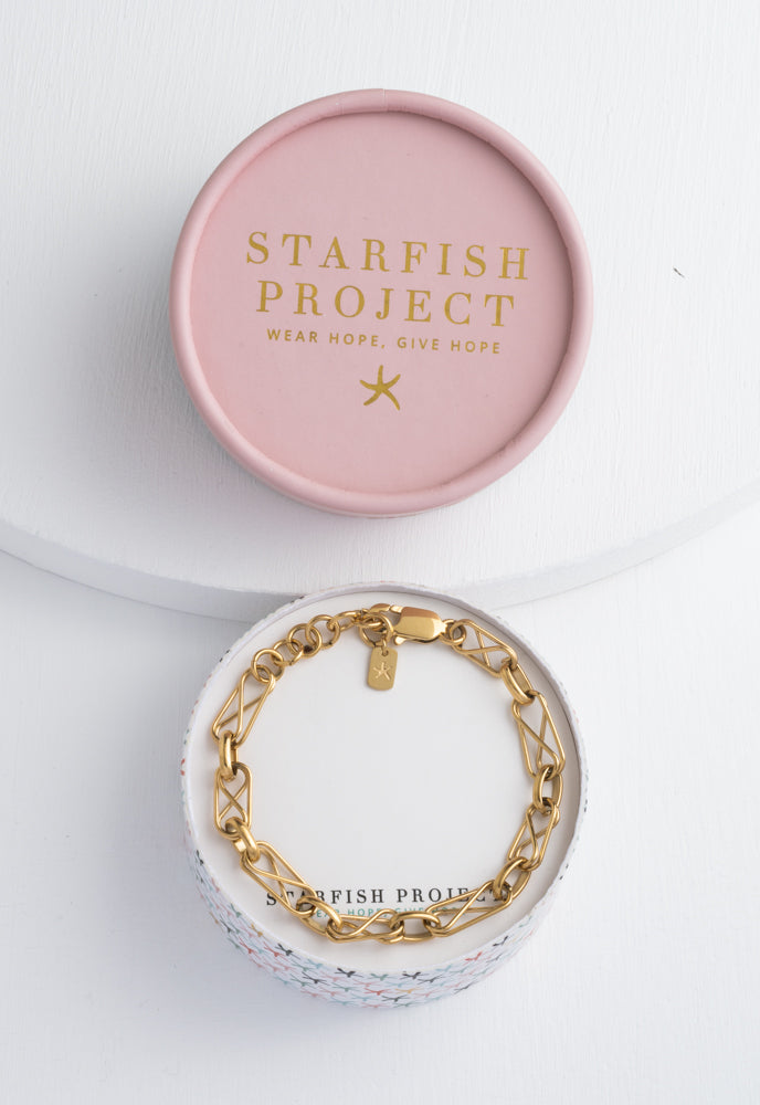 Infinity Gold Chain Bracelet