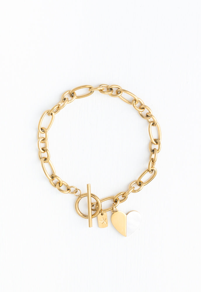 Give Hope Bracelet in Gold