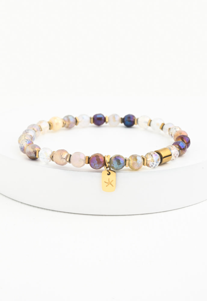 YuYu Gemstone Beaded Bracelet -Mekhada