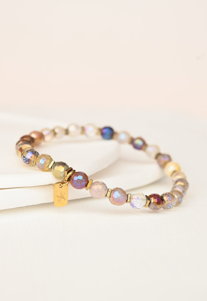 YuYu Gemstone Beaded Bracelet -Mekhada
