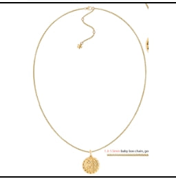 Bloom Pendant on Box Chain