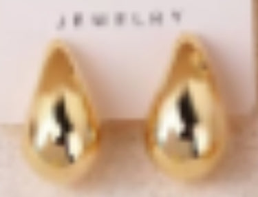 Teardrop earrings