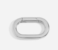 22mm Push Clasp-silver