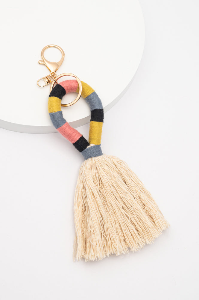 In The Loop Bag Tassel Coral