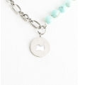 Kelleys Island map necklace 003-S
