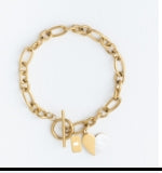 Kelleys Island map bracelet 001-G