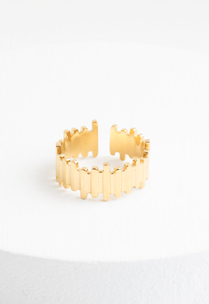 Crowned in Gold Ring