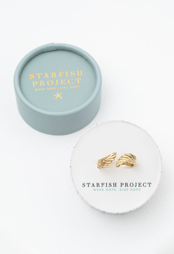 Birds of the Same Feather Gold Ring