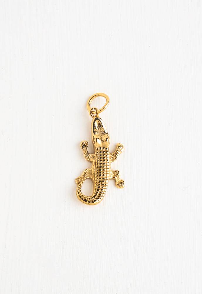 Alligator charm with the existing mold