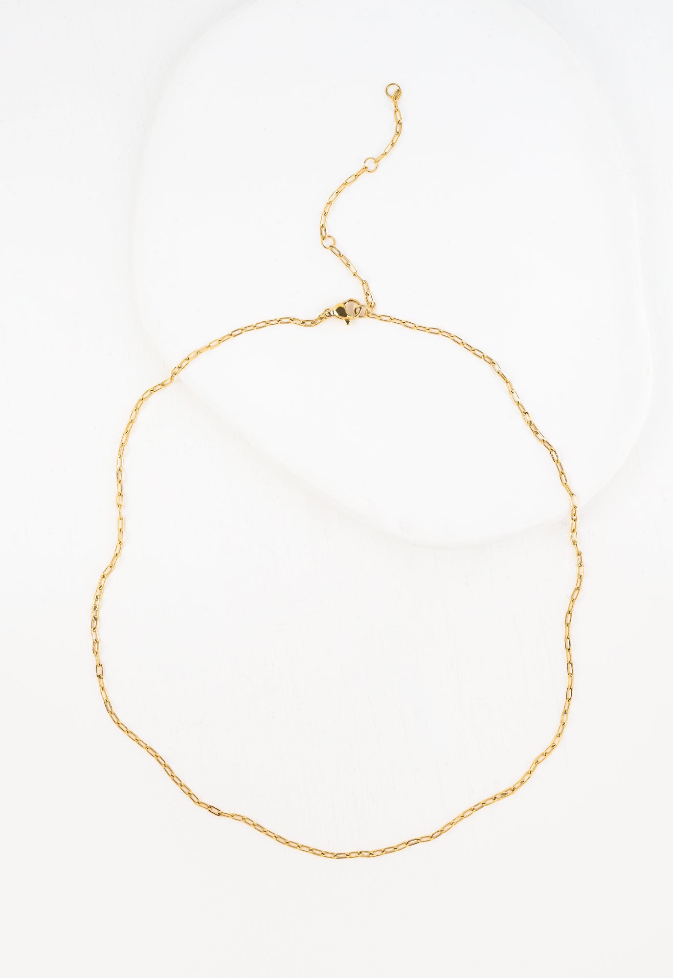 Dainty Paper Clip Chain