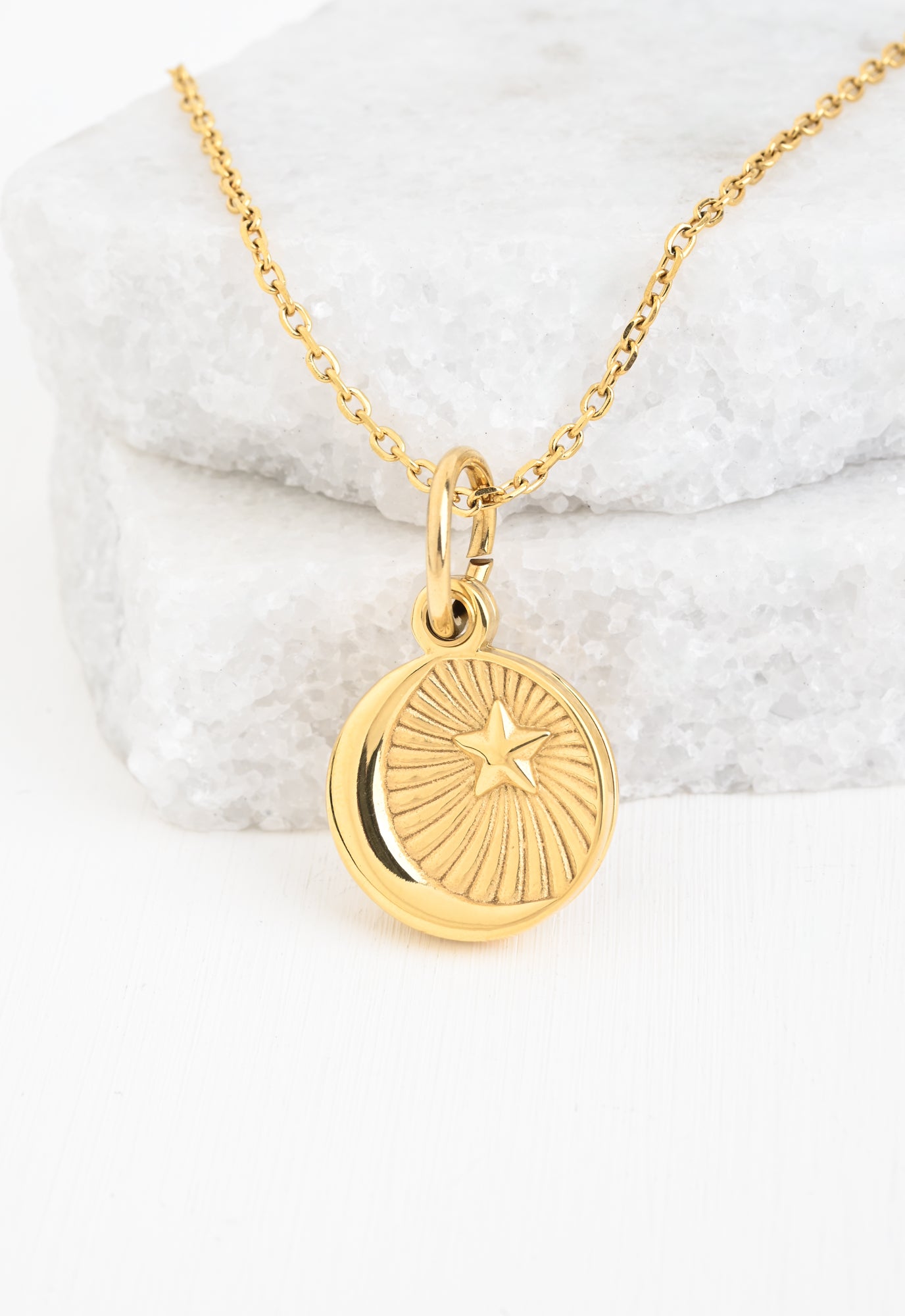 Gold Celestial Locket