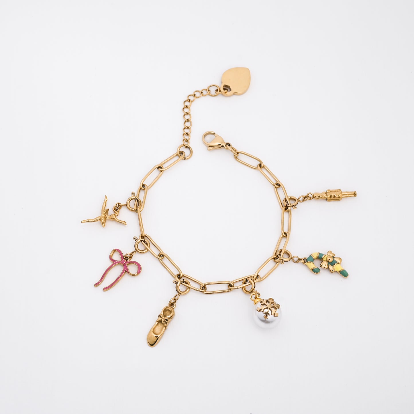 Bracelet use 12*4mm paperclip chain