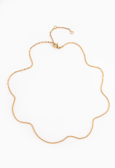 04 Chain Necklace-Gold