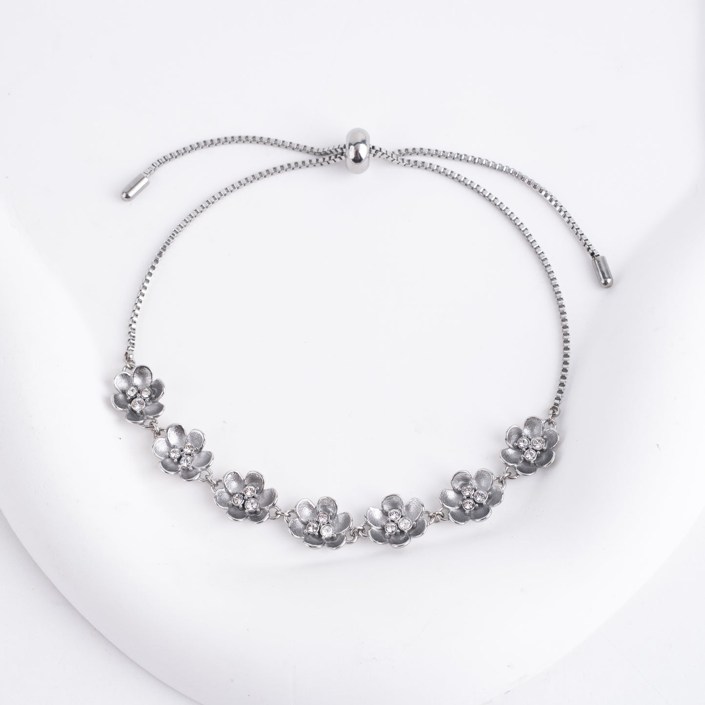 Flower Slider Bracelet-S