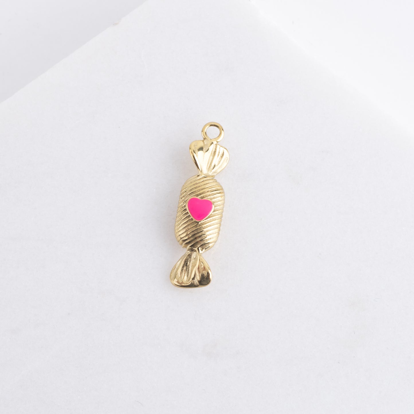 Enamel and Metal Candy Charm