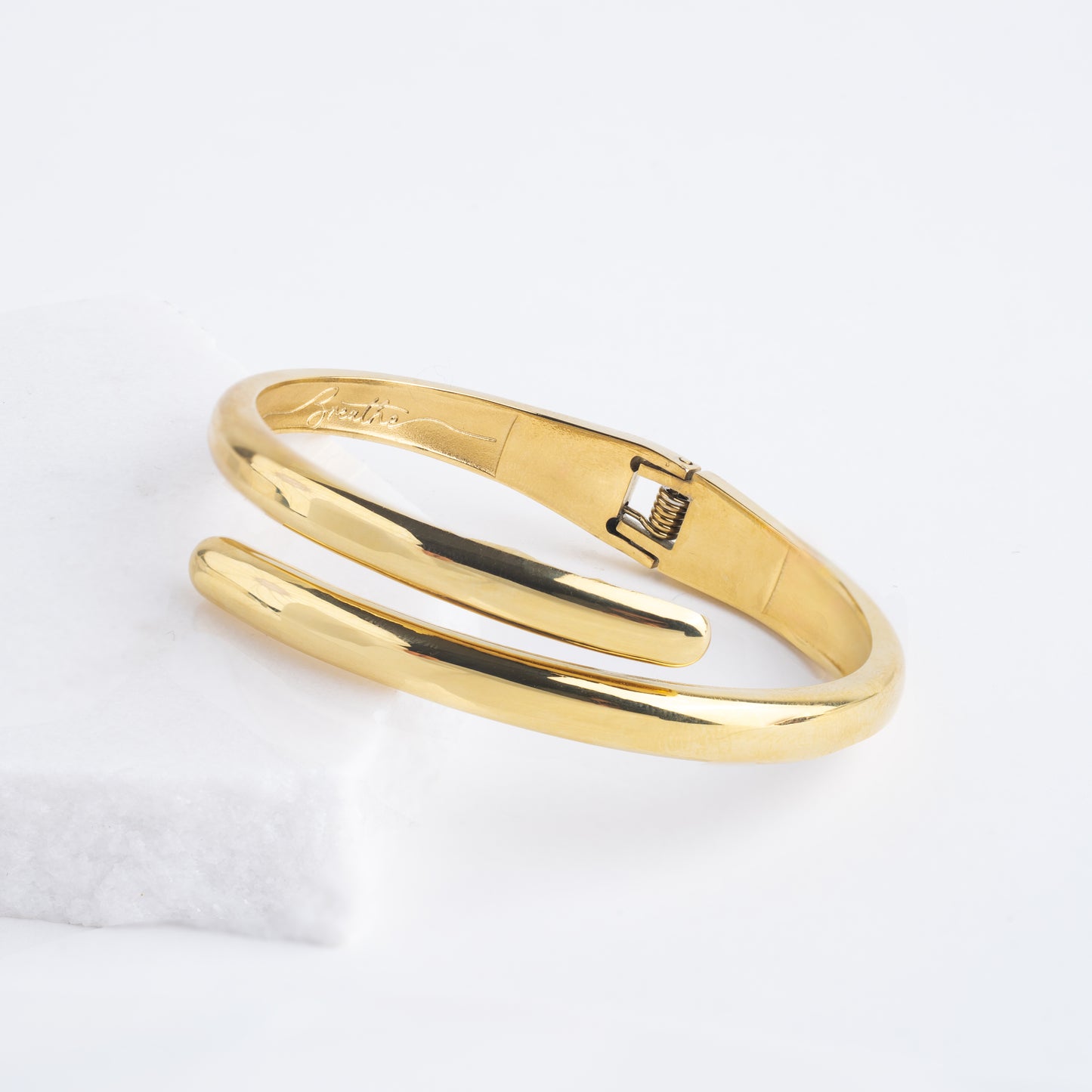 Bypass Metal Hinged Bangle