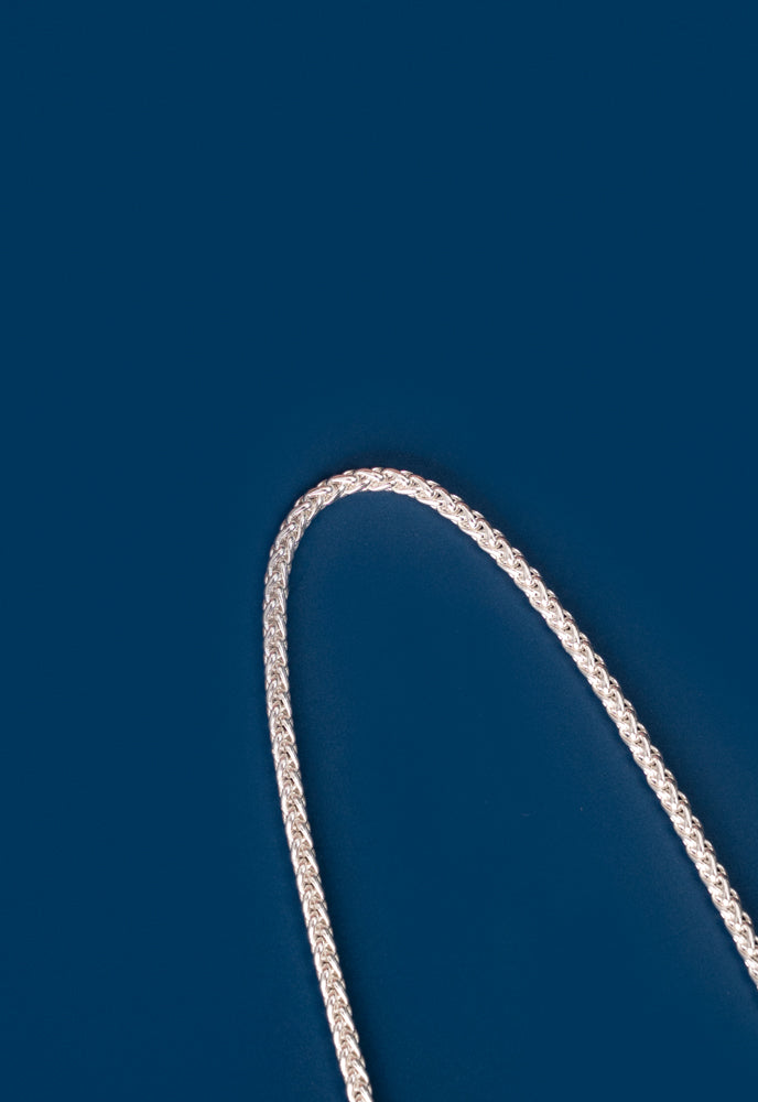 Silver Elliptical Locket ND 5802-B