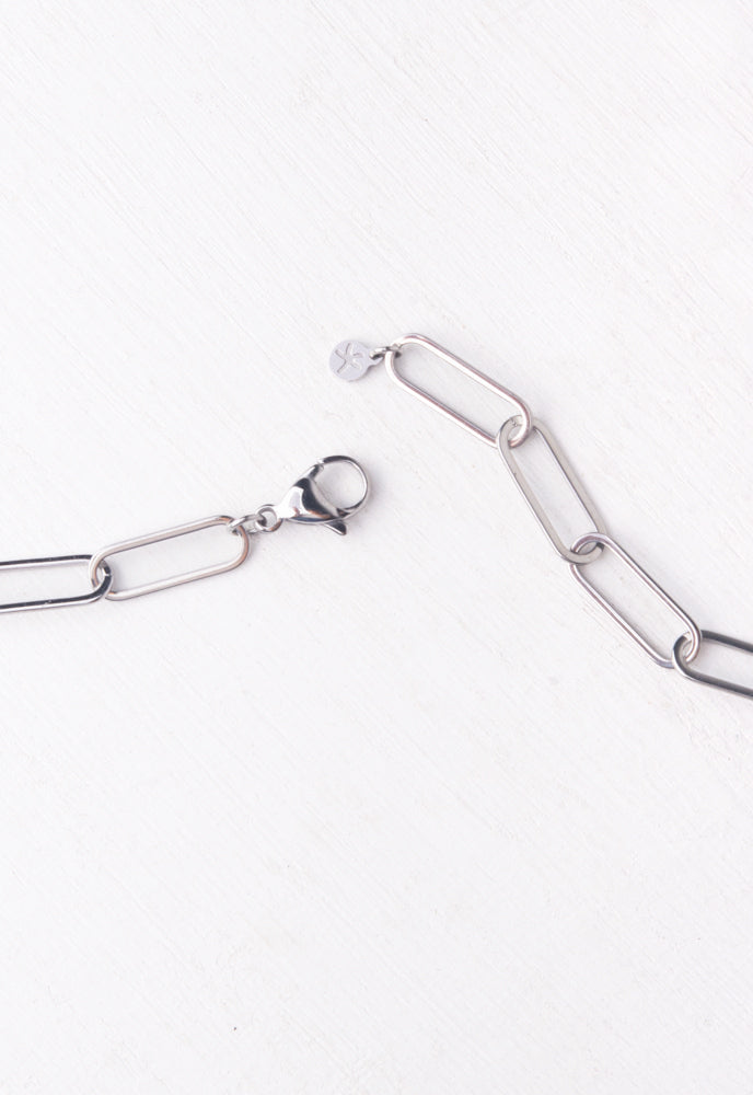 Georgie Silver Chain Necklace