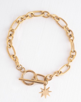 Custom bracelet with star logo