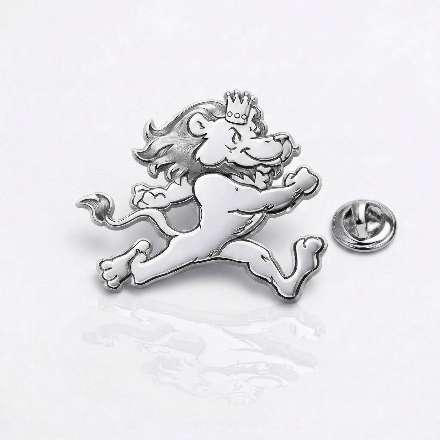 Stainless steel Lion Pin