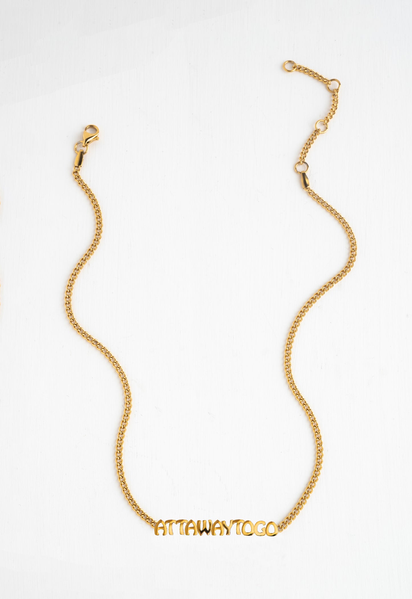 ''ATTAWAYTOGO" Necklace