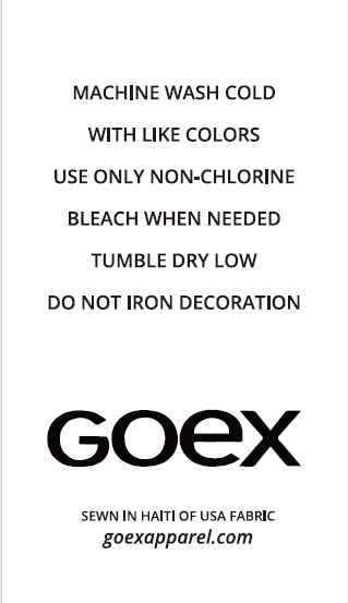 Care Label-100% Cotton