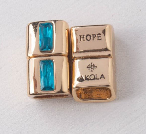 HOPE with #39 Blue Topaz 蓝色