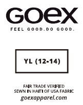 Tear Away Neck Label-YOUTH-YL
