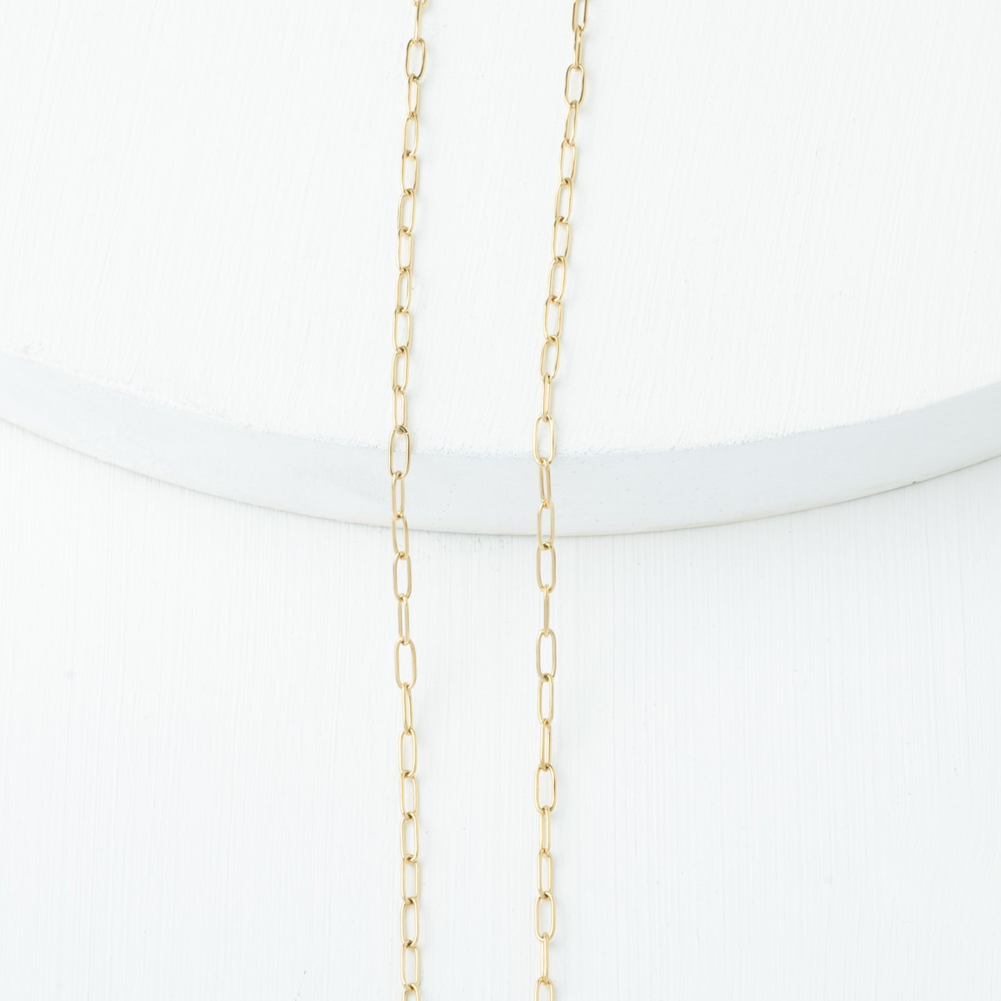 Rounded Paper Clip Chain 2.5*6.5mm