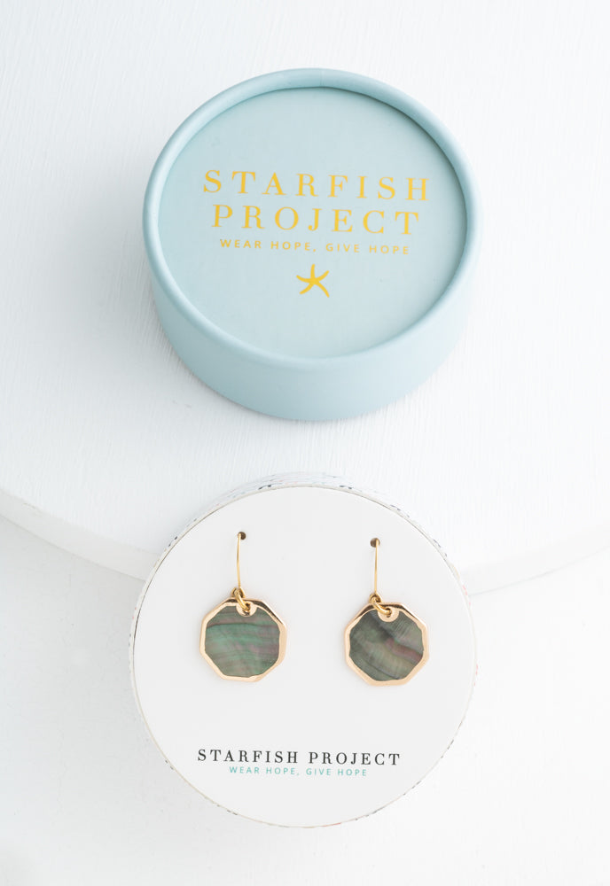 Graceful Mother of Pearl Earrings