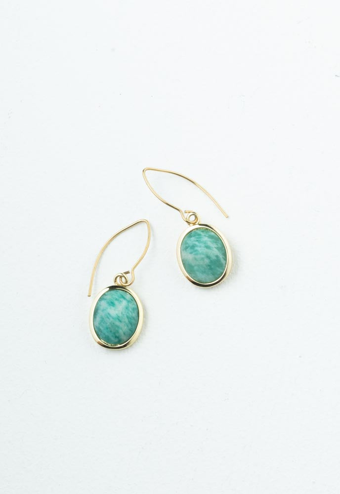 Seaside Dream Earrings in Ocean Blue