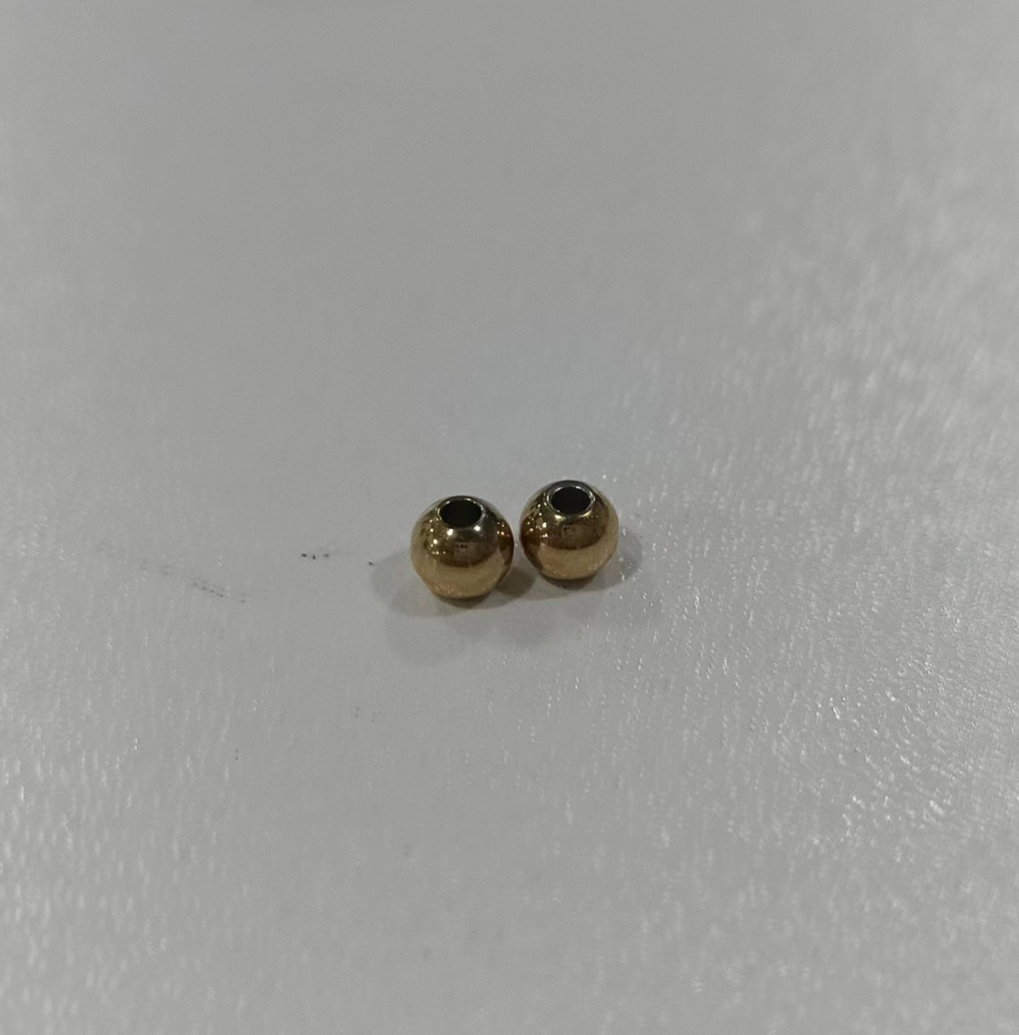 4mm Gold beads