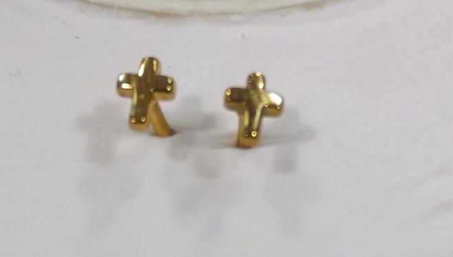 Cross Stud Earrings