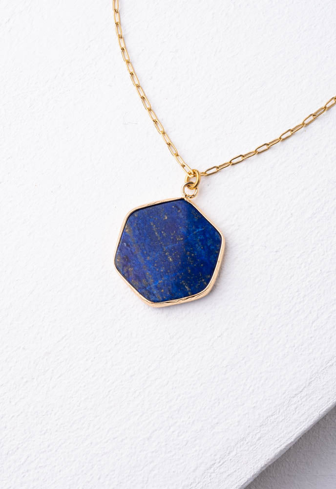 Stella by Stardust Necklace in Lapis