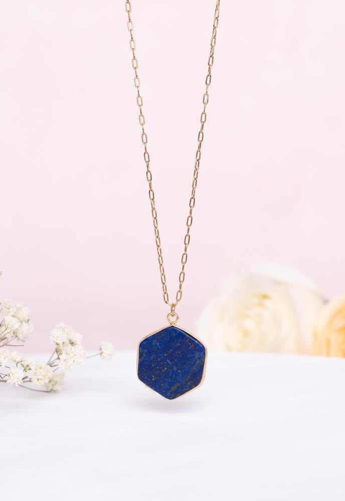Stella by Stardust Necklace in Lapis
